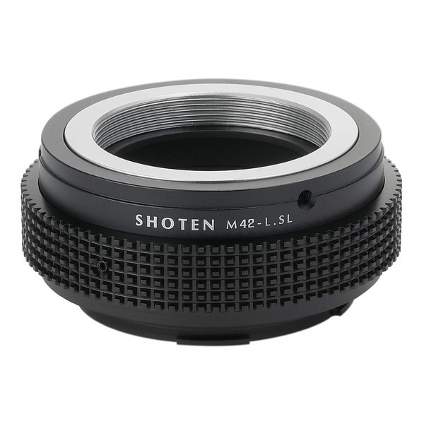 SHOTEN M42-LSL ブラック [マウントアダプター（M42マウントレンズ ライカSL.Lマウント変換）]