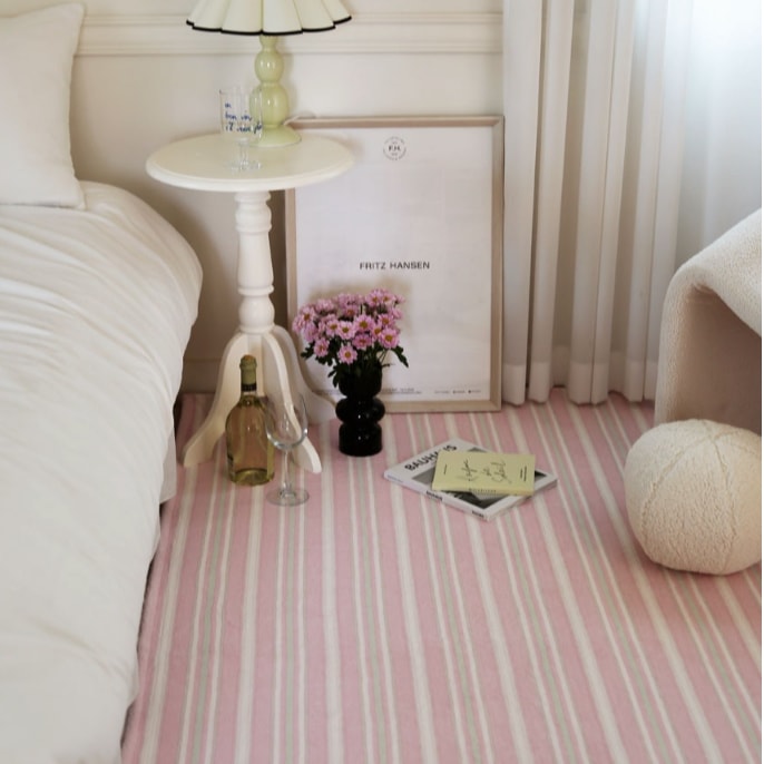 モダンストライプラグ 洗えるラグ 100x150 150x200 170x230