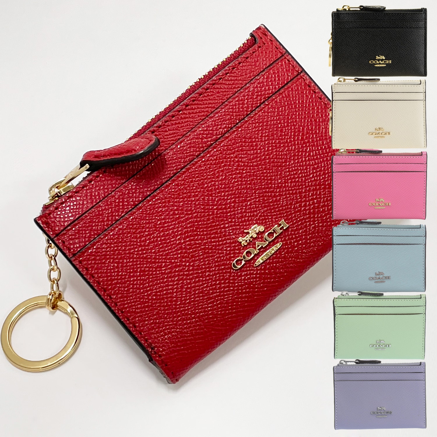 パスケース コインケース レディース メンズ アウトレット f88250 キーリング 定期入れ カード入れ ケース 小銭入れ コインケース　riv