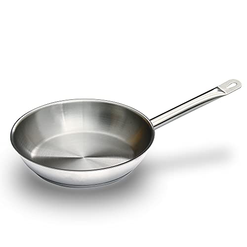 KIPROSTAR 業務用ステンレスフライパン 26cm IH対応 底面3層構造 キプロスター 食洗