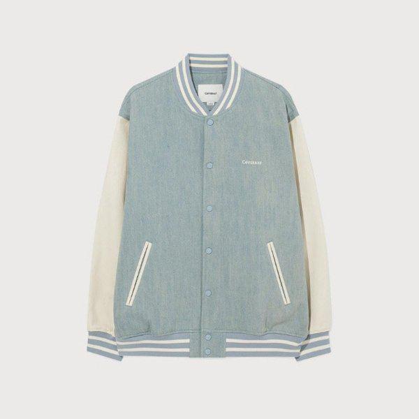 ジャケット CQK CO2501JK12-BL コットン デニム バーシティ Blue