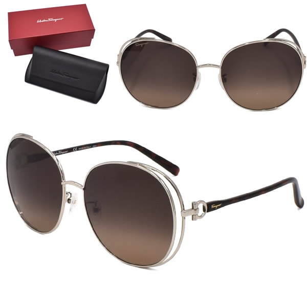 サングラス SF283SA-729 アジアンフィット シャイニーライトゴールド ハバナ ブラウン 14,430円