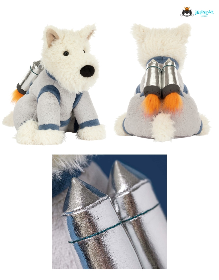 韓国公式 正規品 韓国人気 アクセサリー 人形 ぬいぐるみ トイ キッズ Munro Scottie Dog Space Outfit