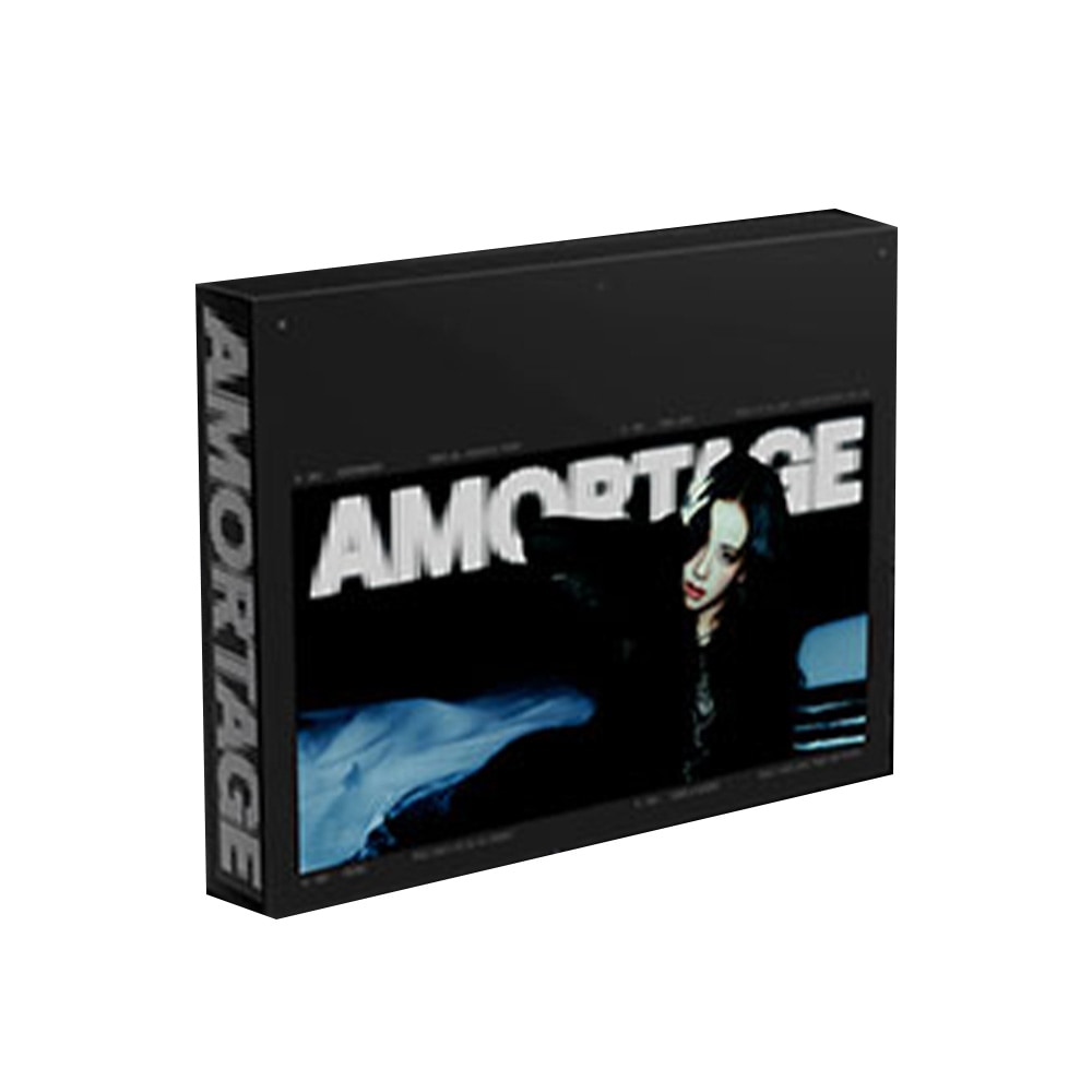 【未開封新品] 指数アルバム AMORTAGE ブラックピンク ブリング JISOO ミニアルバム限定盤 ブラック EXCLUSIVE EDITION ver.