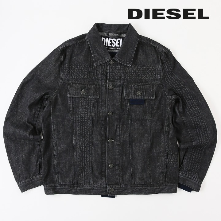 デニムジャケット メンズ NHILL-C1-SP1 蛇腹デザイン コットン die-m-o-e8-041