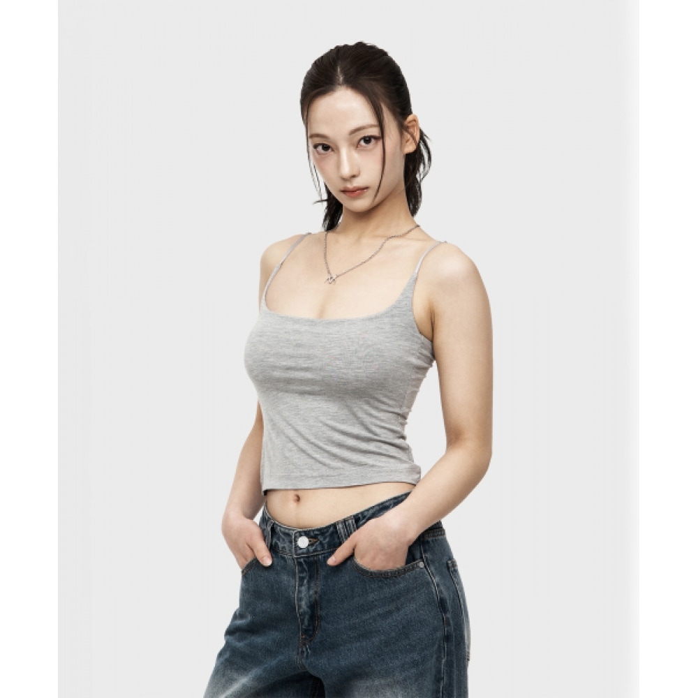 JELEVE 女性用スクープネックノースリーブ