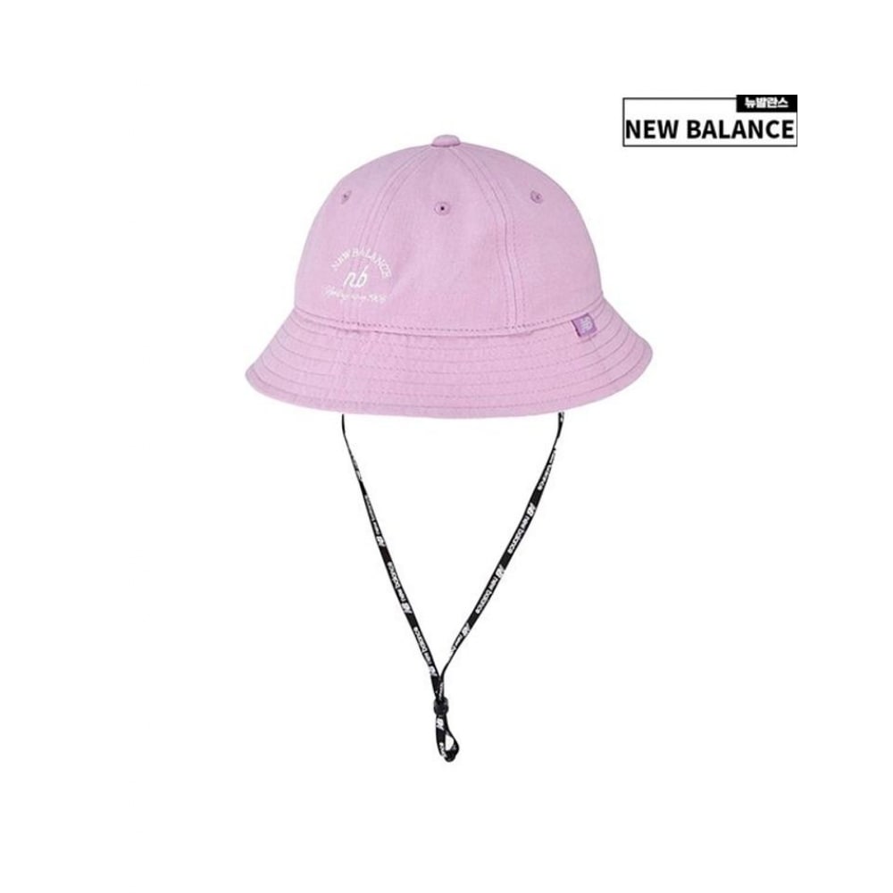 ニューバランス キッズ ドーム型 リネン バケットハット NK8BDS204U-70
