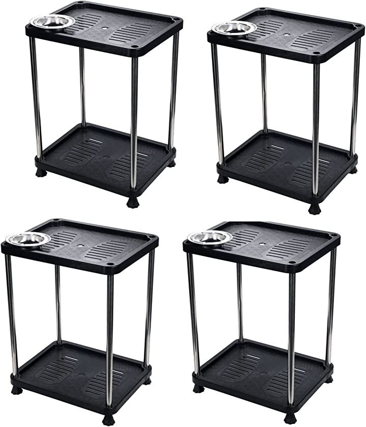 麻雀 サイドテーブル 天板 フラットタイプ 灰皿付き 全自動 雀卓 ダーツ ビリヤード 組み立て式 コンパクト ミニテーブル(４台セット)