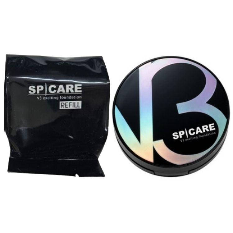 SPICARE スピケア V3 エキサイティング ファンデーション 15g + レフェル 15g セット スピケア ファンデー