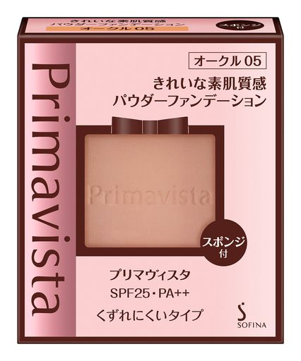 プリマヴィスタ きれいな素肌質感パウダーファンデーション オークル05 SPF25 PA++ 9G