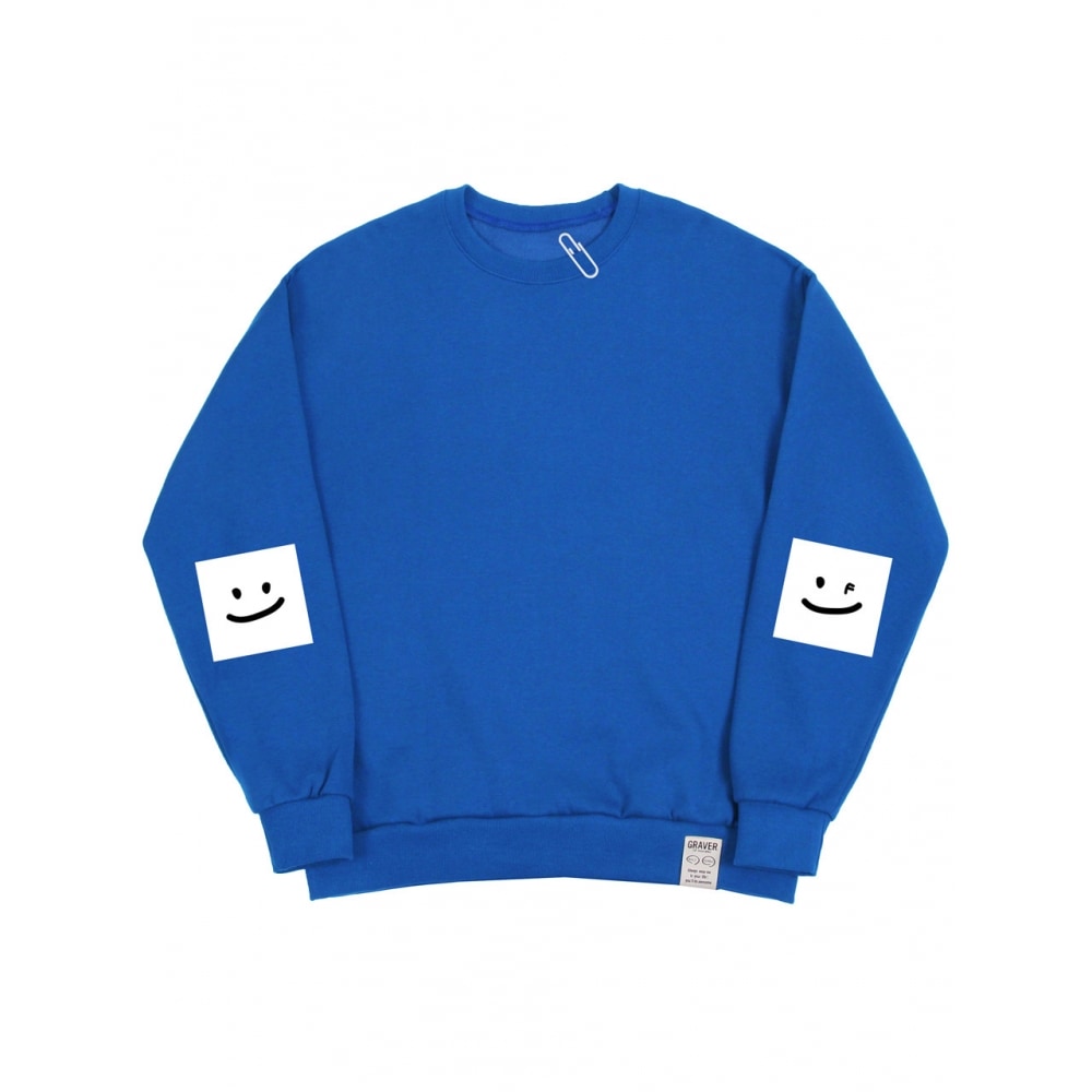 GRAVER エルボースクエアスマイルマンツーマンコバルトブルー 11,058円