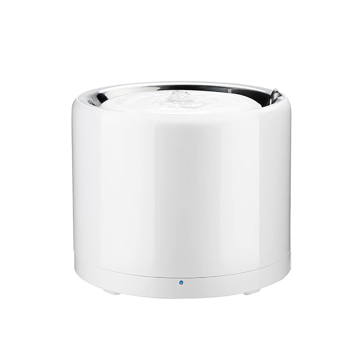 PETKIT ペット 給水器 水飲み器 コードレス 静音ポンプ 循環式 三重濾過 自動パワーオフ LEDライト付き 大容量 猫 犬 1.35L ホワイト