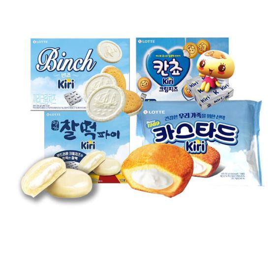 ビンツ Kiri クリームチーズ 24個入 韓国の人気ブランドの新商品！韓国の人気お菓子ランダムプレゼント！