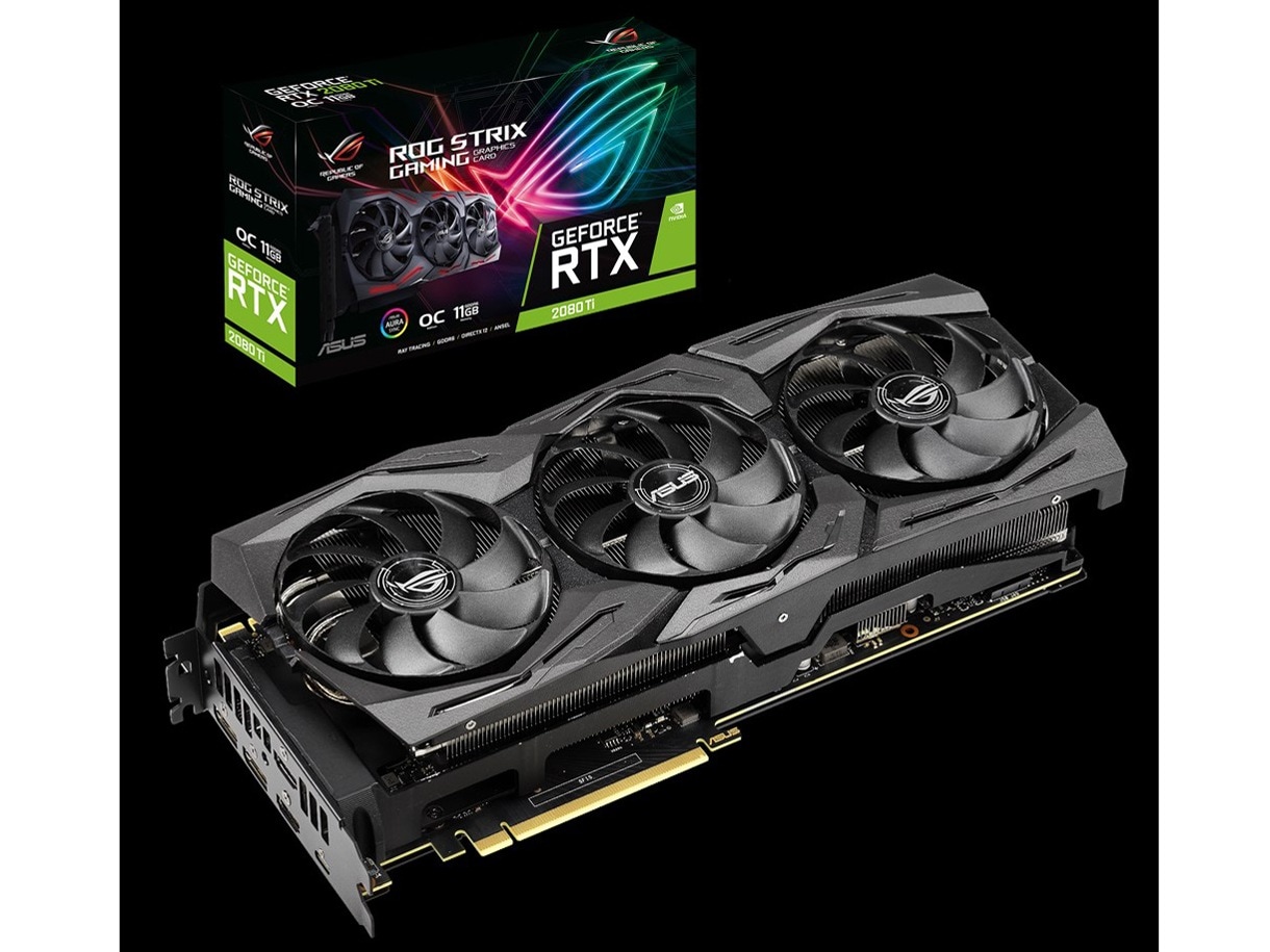 ASUS グラフィックボード ROG-STRIX-RTX2080TI-O11G-GAMING [PCIExp 11GB] 即納OK