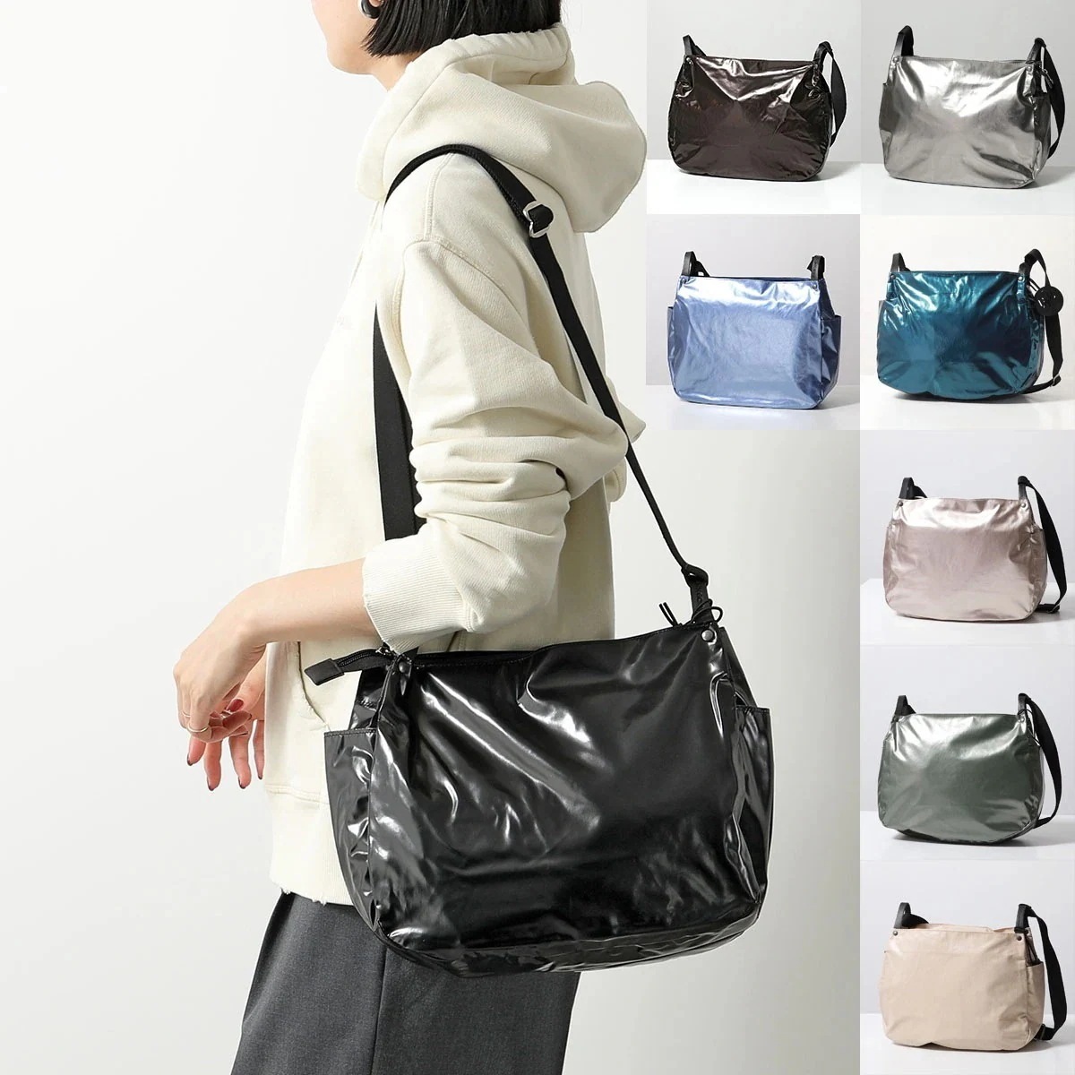 jack gomme ジャックゴム ショルダーバッグ 1257 MAEL マエル crossbody レディース LIGHT ORIGINAL 軽量 ポーチ付き