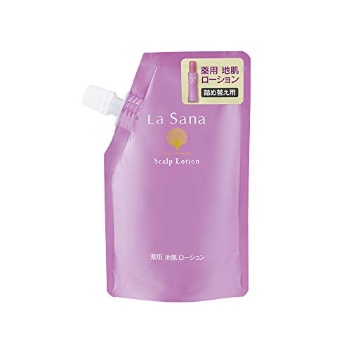 ラサーナ (La Sana) 薬用 地肌 ローション 詰め替え用 (150ml / シトラス ＆ フローラルのさわやかな香り) 頭皮マッサージ 頭皮ケア 頭皮保湿ローション