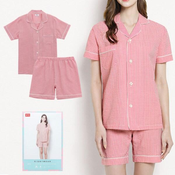 女性パジャマ 家で着る服 4部 室内着 楽な半袖 ホームウェア パジャマセット