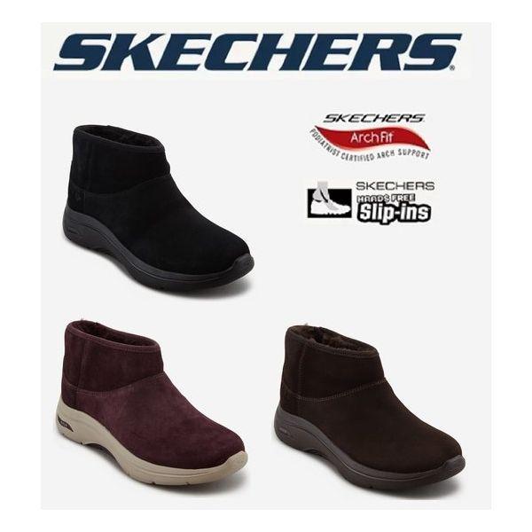 女性用 ゴーウォーク アーチフィット 2.0 ブーツ (スリップインス) ) 防寒靴 SP0WSCFW021 (3種) MD 293039