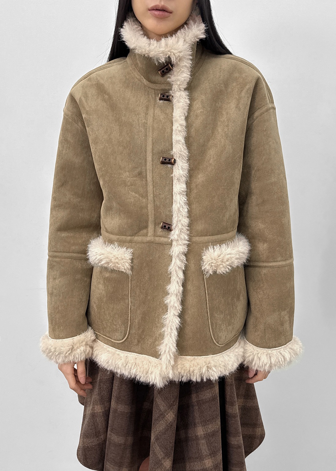 フランツ リバーシブル マスタング ハーフジャケット