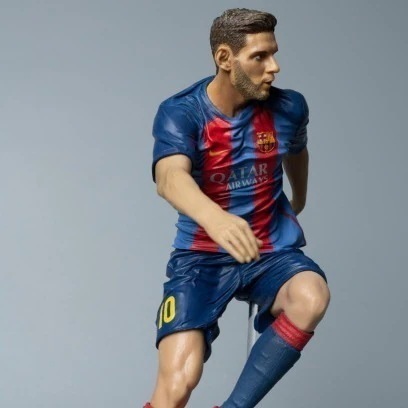 ワールドカップ フットボール スター マン ジーリン GK メッシ No. 10 ジャージ フィギュア スタチュー