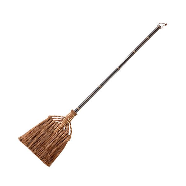 深海産業 BroomCraft 棕櫚鬼毛箒（シュロおにげほうき） 11玉 長柄 SY-008