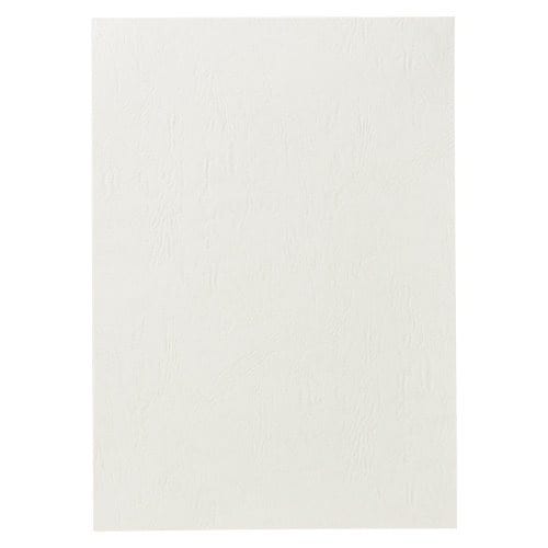 （まとめ買い）アコ/ブランズ GBCドキュバインド ストックカバー カラーシート #102 A4 白 100枚入 P12A4BZ-WH [x3]