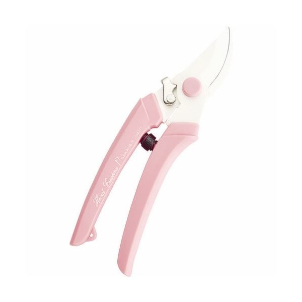 （まとめ）剪定ハサミ ハンドクリエーション P-180 ピンク 10145 1丁 [x3セット]