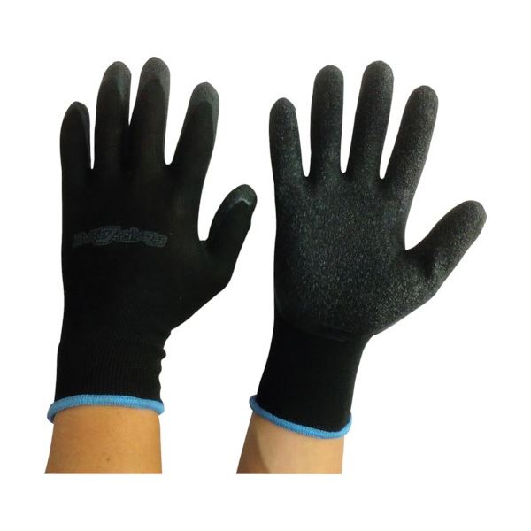 （まとめ）富士手袋工業 スーパーフィットマン M 黒 9670-M-BK 1双 [x50セット]