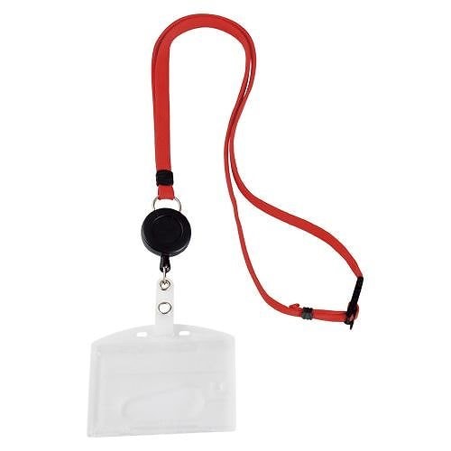 （まとめ買い）ぶらさげリールクリップ名札ID用 MLE-R346R 00064384 [x10]