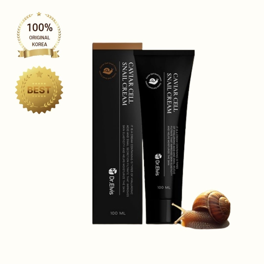 【人気】Dr.Elvis キャビアセルスネイルクリーム 100ml [キャビア, スネイル, クリーム, 高保湿, 肌改善]