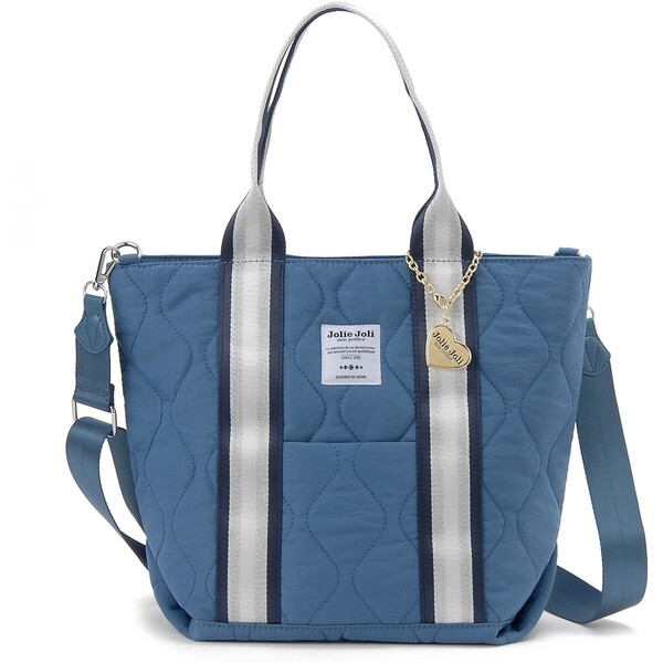 ジョリージョリ ナイロンキルト2WAYバッグ JJ-2025148-013 ブルー 5,646円