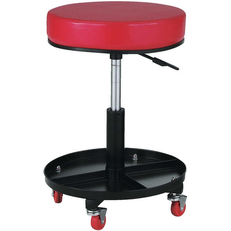 トラスコ中山　工具入れ付作業椅子 Φ370XH440ｰ555　TWCSR