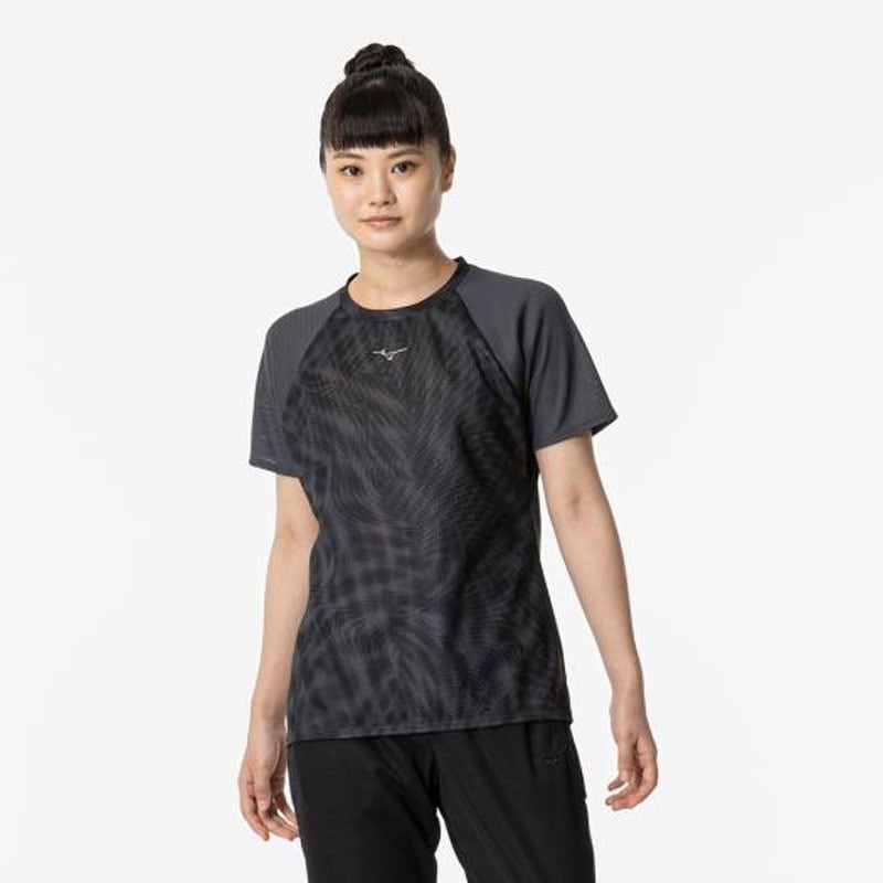 汗処理/通気 ドライエアロフローTシャツ トレーニング ウィメンズ Ｔシャツ 32MAB317