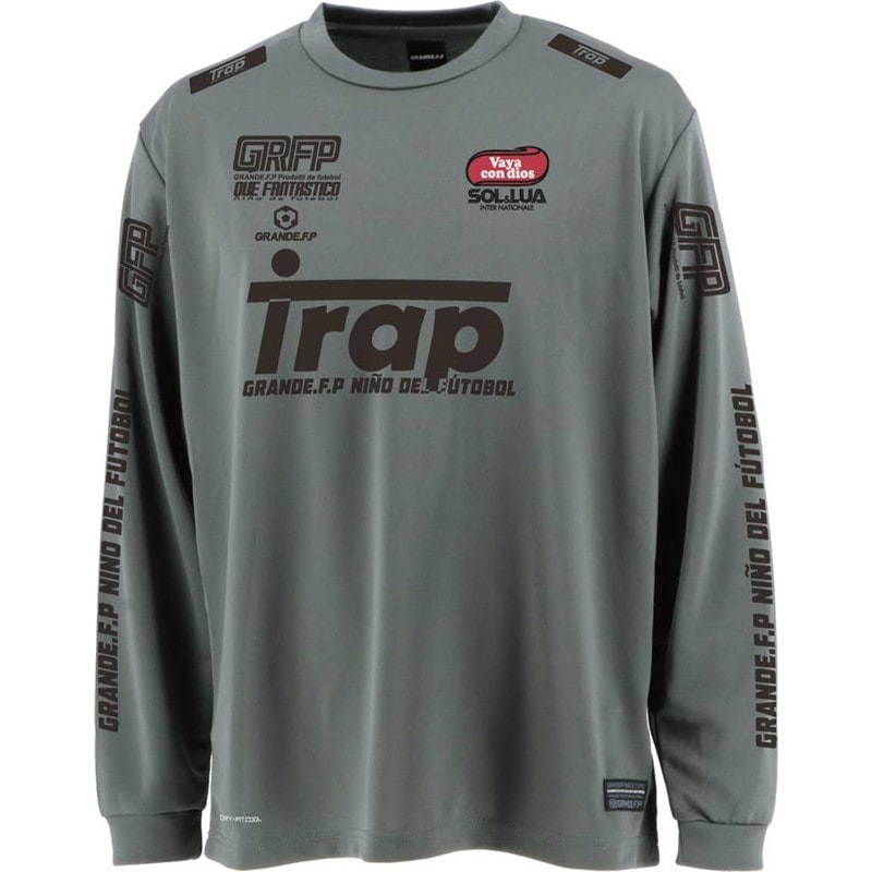 grande(グランデ) TRAP昇華転写プラ.長袖 フットサルプラクティクスシャツ (gfph23102-1709)
