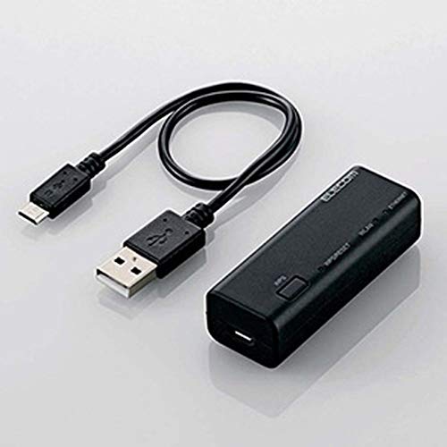 色：USBケーブル付属 エレコム WiFiルーター 無線LAN ポータブル 300Mbps USBケ