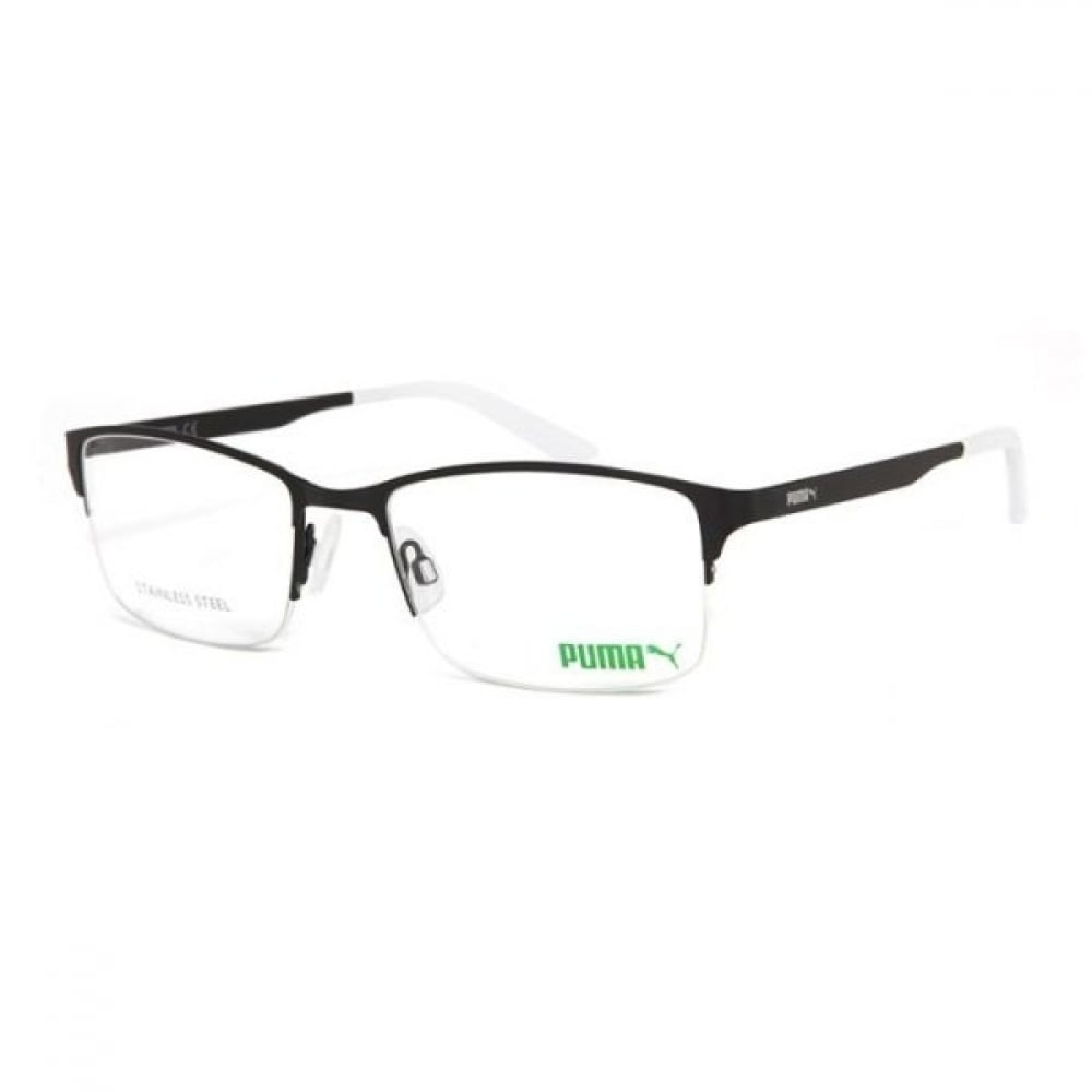 プーマガレリアプーマメガネフレーム PE0028O 005 ハーフリムレスメンズ&レディースメガネ