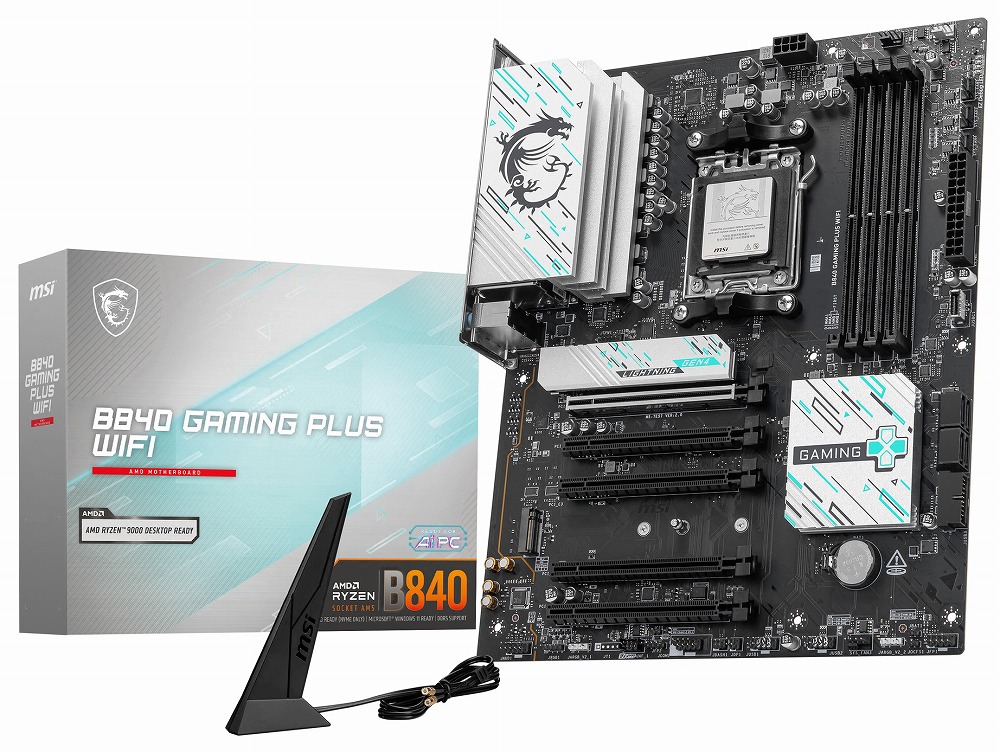MSI MSI B840 GAMING PLUS WIFI マザーボード B840GAMINGPLUSWIFI
