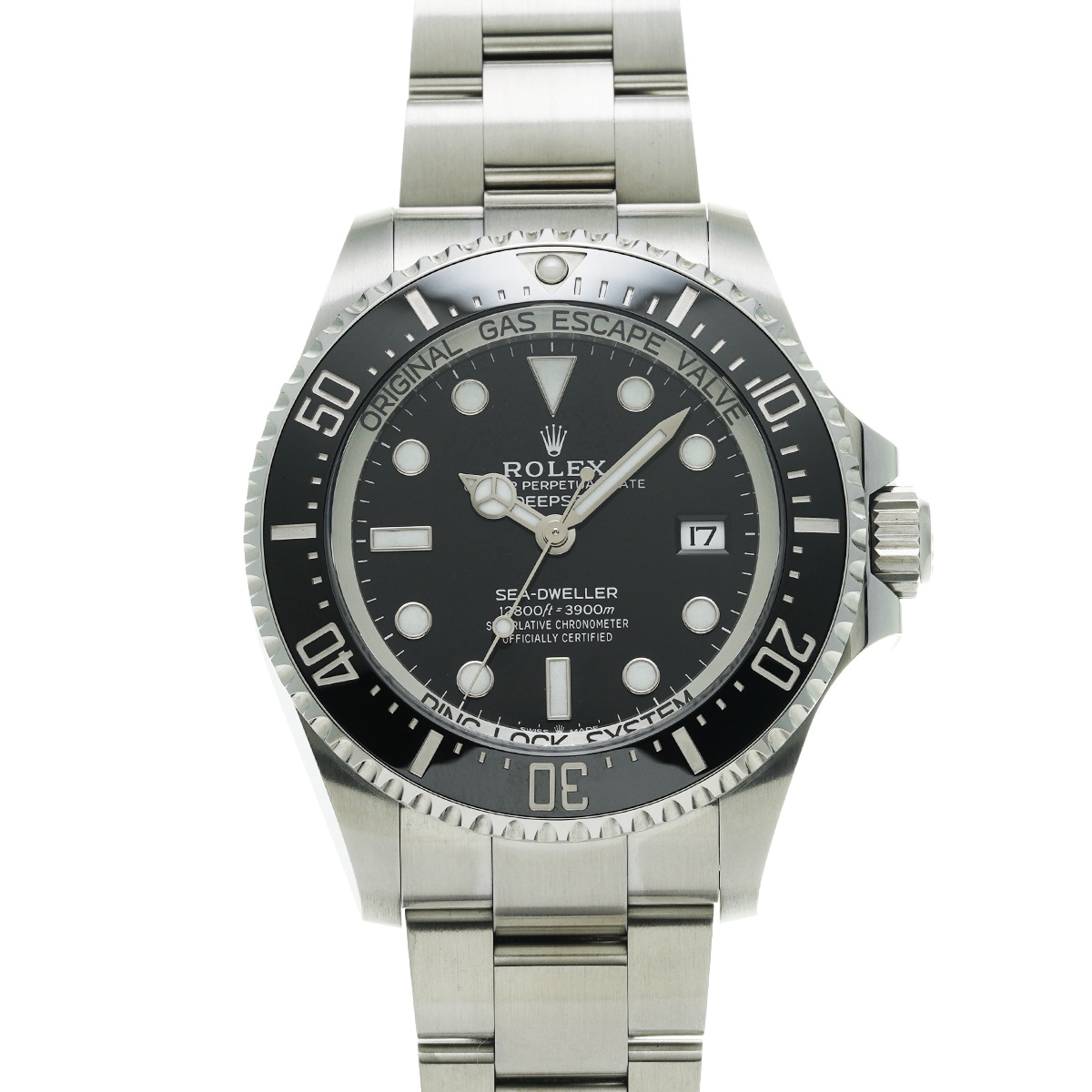 ロレックス シードゥエラー ディープシー 136660 ランダムシリアル ブラック メンズ 腕時計 自動巻き 中古 銀蔵 770,000円