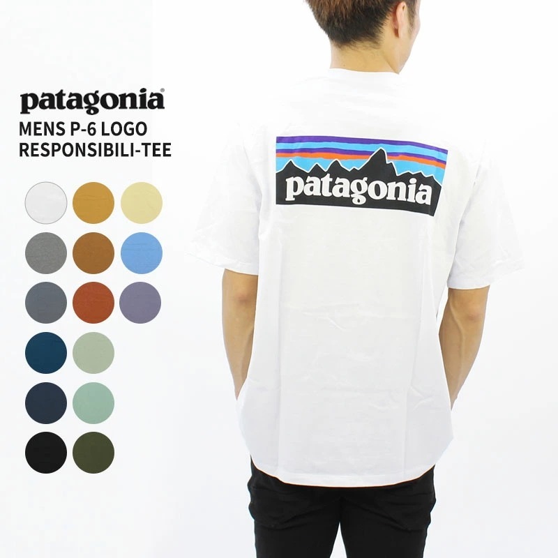 パタゴニア Tシャツ patagonia メンズ P-6 ロゴ レスポンシビリティー S/SL Mens P-6 Logo Responsibili-Tee メンズ 半袖