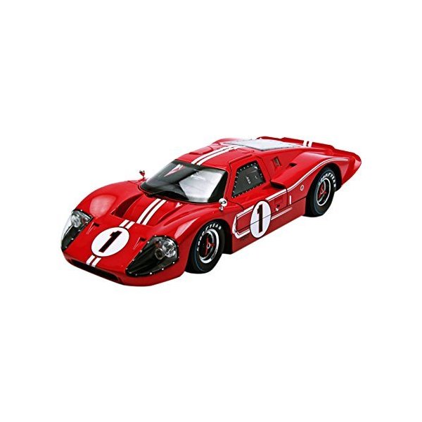 1967 Ford GT MK IV 1 Red LeMans Winner 24 Hours 1-18 Diecast Model Car by Shelby Collectibles 並行輸入品