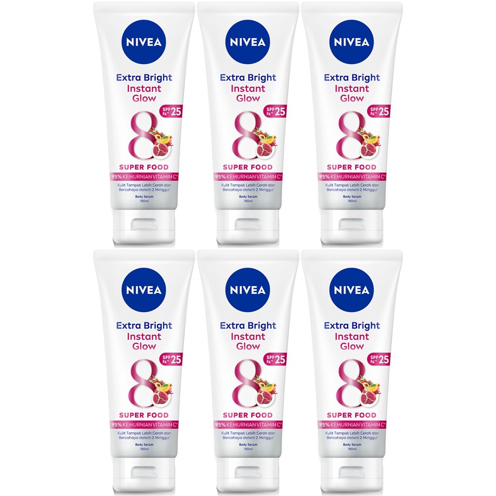 まとめ買いセット Extra Whiteシリーズ ボディセラム 180ml x ６本セット Instant Glow 海外直送品 8,691円