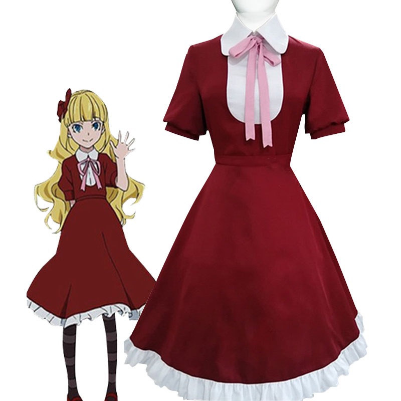 文豪ストレイドッグス コスプレ衣装 アリス ロリータ ドレス メイドスカート フルセット コスプレ衣装 ハロウィン 5,539円
