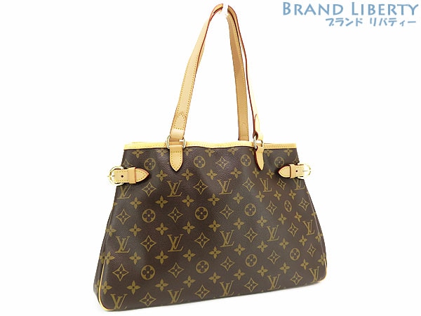 ほぼ新品ルイヴィトンモノグラムバティニョールオリゾンタルトートバッグショルダーバッグハンドバックM51154