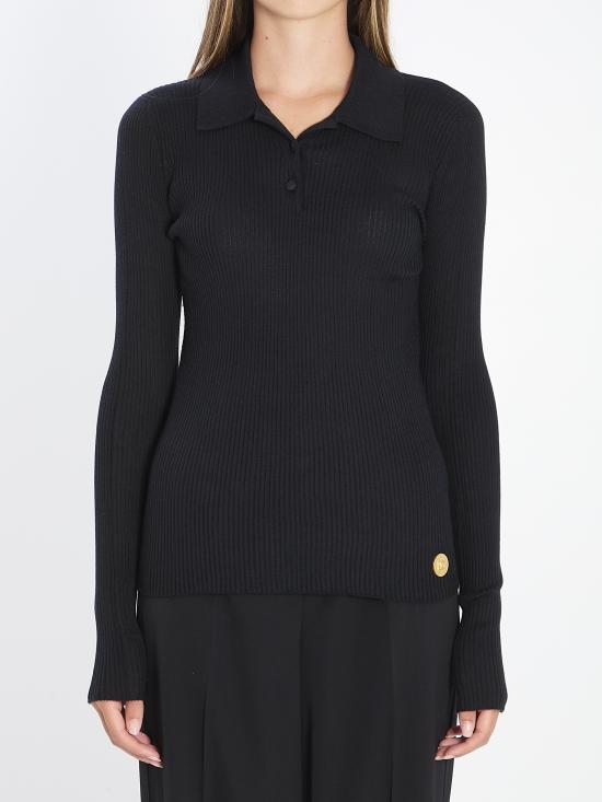 DOLCE & GABBANA Women Polo Shirts FXZ27T BLACK