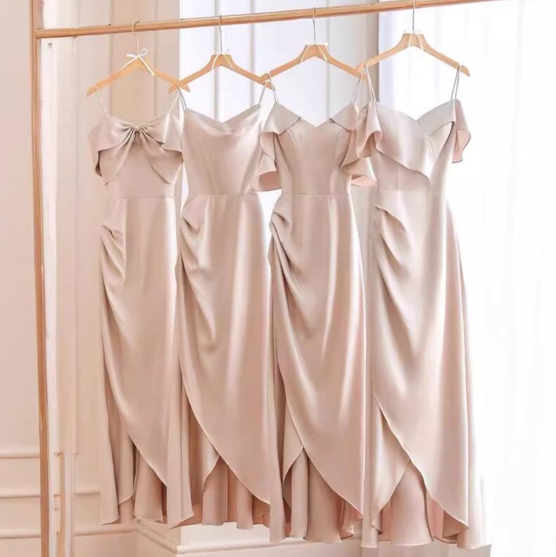 サテンドレス 二次会ドレス ロングドレス フォーマルドレス Aライン ナイトドレス キャミソール シンプル パーティードレス 細見え エレガント 舞台衣装 合唱団 演奏会 音楽会 海外挙式 二次会 披 5,563円