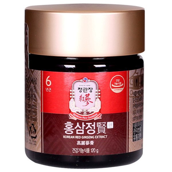 健康の秘訣]紅参精 賢120g/240g/韓国人参公社 正規品/紅参濃縮液エキス