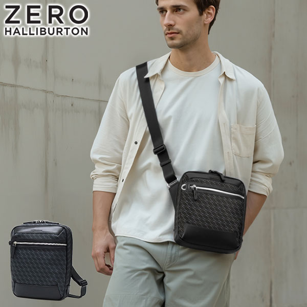 正規品5年保証 ショルダーバッグ メンズ ブランド 軽量 小さめ 斜めがけ モノグラム 防滴 軽い 縦型 B5 6L ZH-Monogram Vertical Shoulder Bag 81521