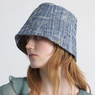 UNDERCONTROL正規品 STAND BUCKET / BRUSHED DENIM / BLUE バケットハット