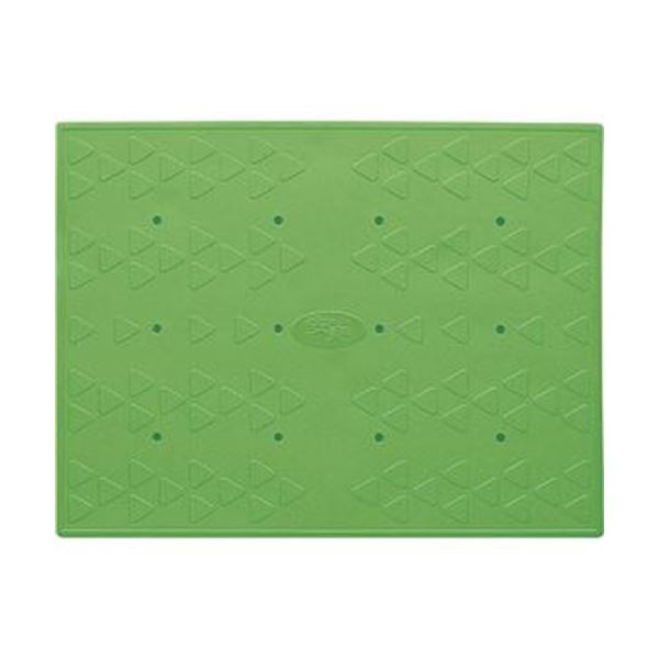 （まとめ）アロン化成 吸着すべり止めマット浴槽内用 C 2836cm グリーン 535-129 1パック（2枚）5セット 15,240円