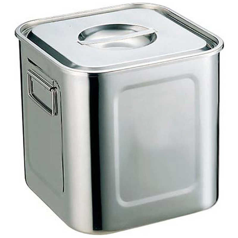 カンダ　UK 角 深型キッチンポット 24cm 手付(12.6L)　016106